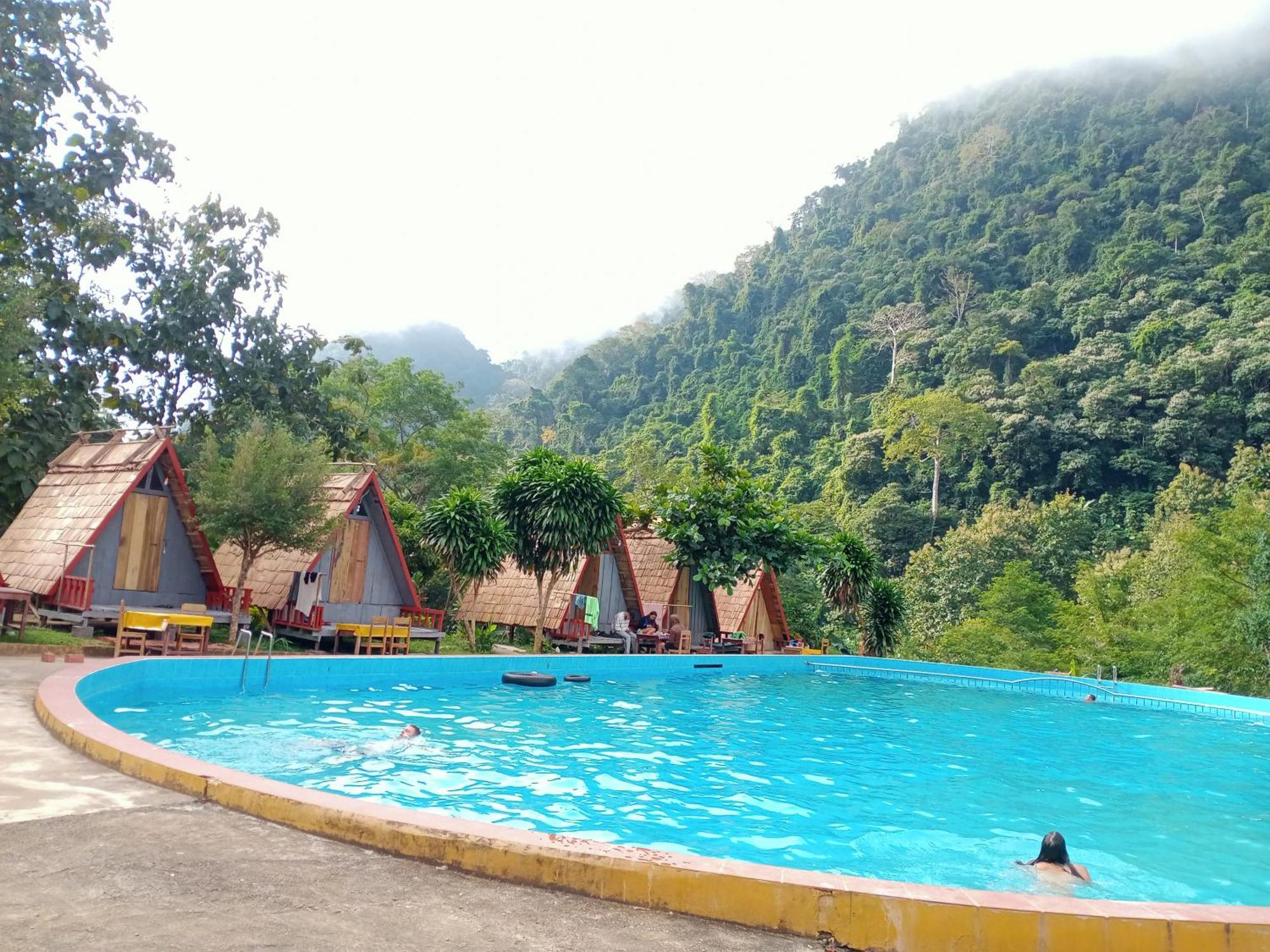 Campingsite Swimming Pool Ban Nongkham Exterior foto